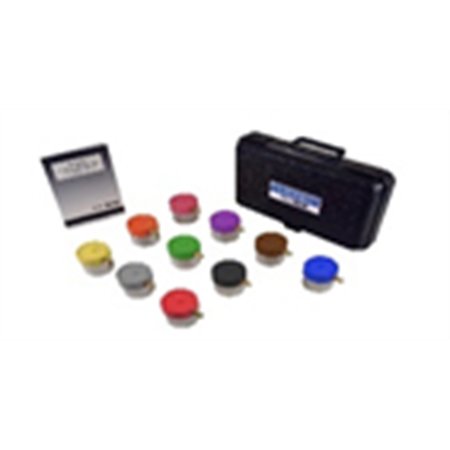 WAEKON INDUSTRIES I/M Fuel Cap Adapter Master Kit (10 Adapters) FPT25-16